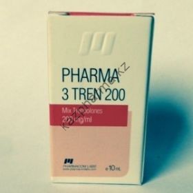 Три трен Pharma3Tren (Три Тренболон) PharmaCom Labs балон 10 мл (200 мг/1 мл)